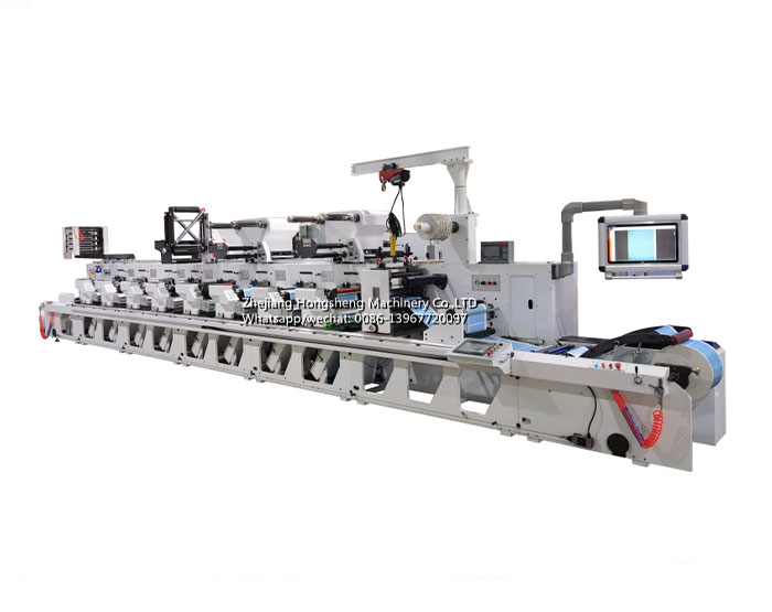 CFLEX-340-8C Flexo Paper Label Printing Machine