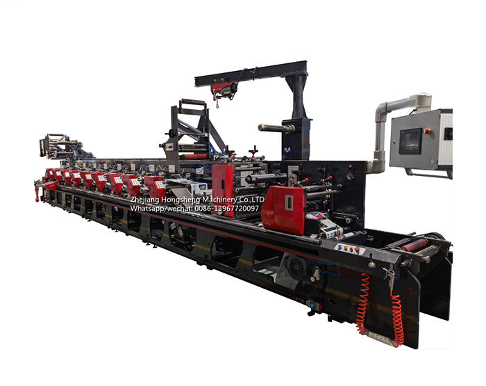 Multicolor Flexo Label Printing Machine